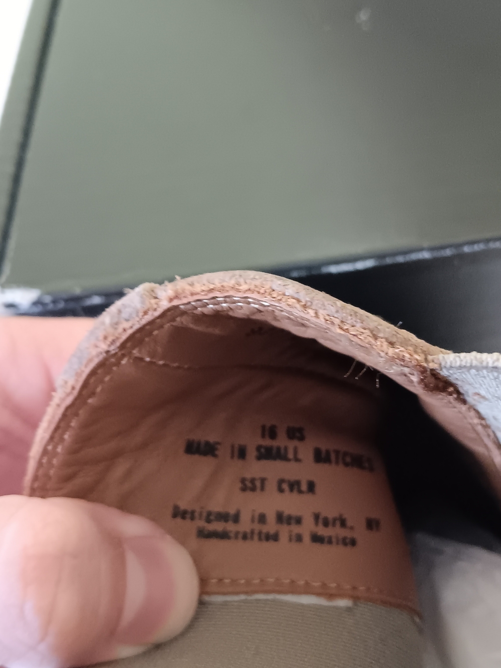 Thursday Boot Co. Boots Mens 16 Sandstone Brown Cavalier Chelsea Suede Leather - Picture 14 of 15